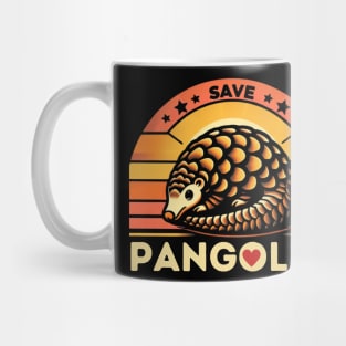 SAVE THE PANGOLIN AN ENDANGERED SPECIE Mug